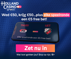 Sport Bonus bij Holland Casino