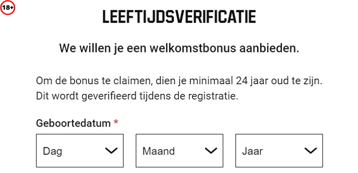 Registreren op Unibet Nederland